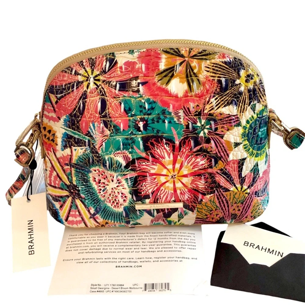 • New Brahmin Georgina Desert Bloom Melbourne Full Inclus Multi-winner HP - Picture 9 of 16